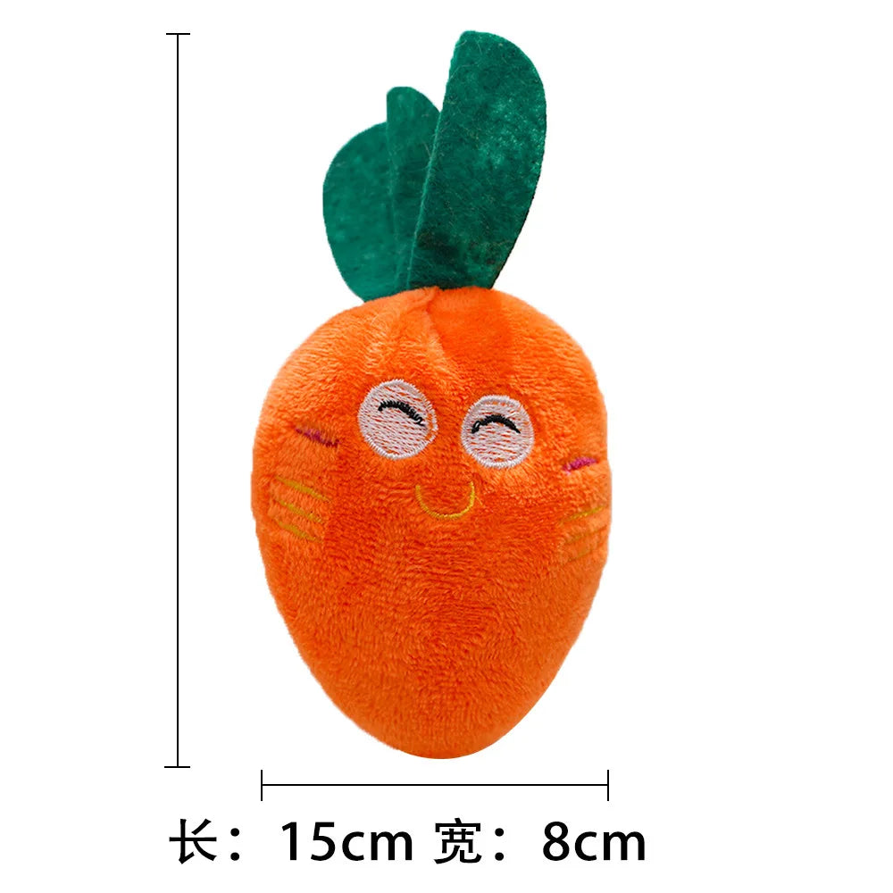 Duck Dog Toy Plush Squeaky Chew Toy Durable Teeth Grinding Puppy Toy