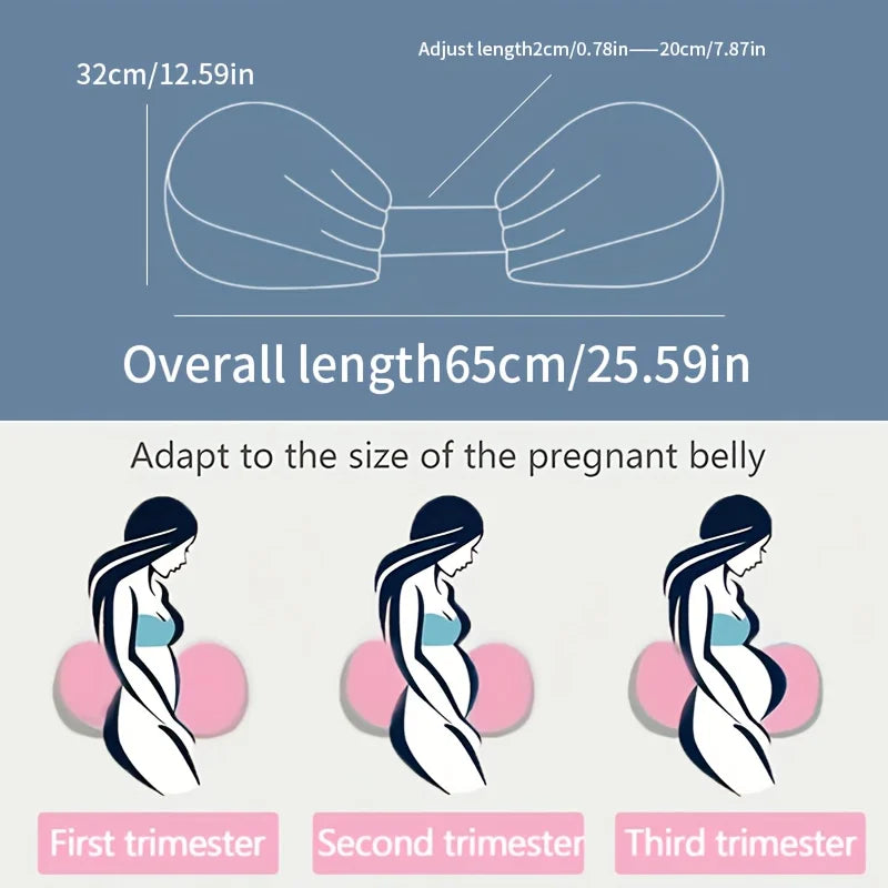 Ultra-Soft Pregnancy Pillow Ultra-Soft Full Body Pregnancy Pillow for Maternity Support & Better Sleep