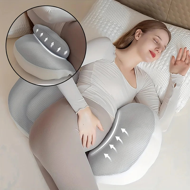 Ultra-Soft Pregnancy Pillow Ultra-Soft Full Body Pregnancy Pillow for Maternity Support & Better Sleep