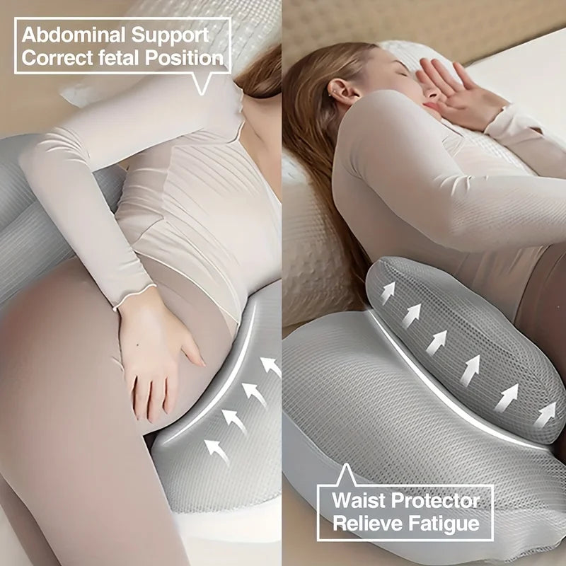 Ultra-Soft Pregnancy Pillow Ultra-Soft Full Body Pregnancy Pillow for Maternity Support & Better Sleep